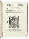 BONGO [or BUNGO], PIETRO. Numerorum mysteria.  1599